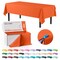 Exquisite Party Solids 54" x 100' Plastic Table Cover Roll with Slide Cutter – Cut-to-Size Dispenser Box – Makes Up to 12 Disposable 8' Rectangle Tablecloths
